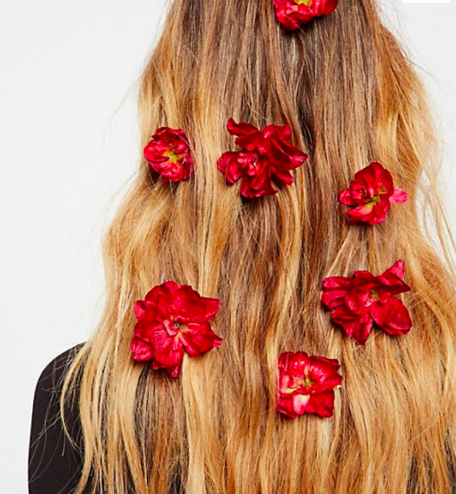 FP Franny Flower Hair Pins