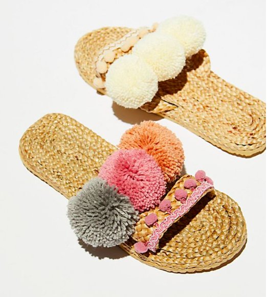 FP Aruba Pom Pom Sandal