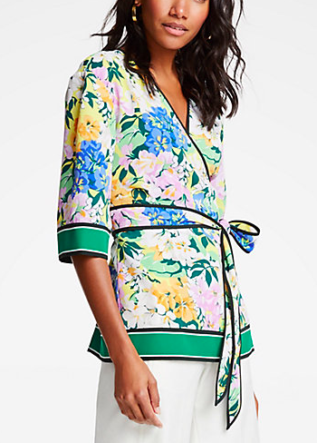 Ann Taylor Kimono Blouse