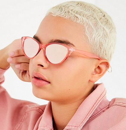 UO Slim Retro Cat-Eye Sunglasses