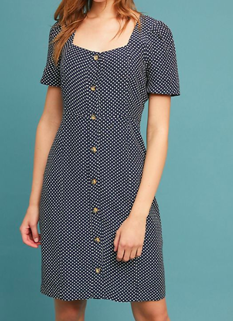 Maeve Cecile Polka Dot Dress