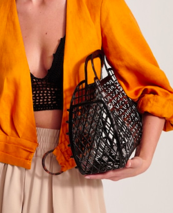 Mango Laser-cut design bag