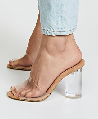 Jeffrey Campbell Minuit PVC Sandals  