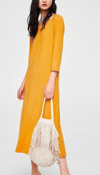 Mango Basic knit dress