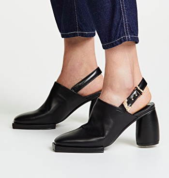 Reike Nen Square Platform Mules  