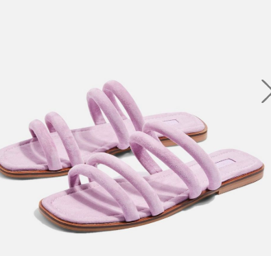 Topshop Flat Tubular Sandals