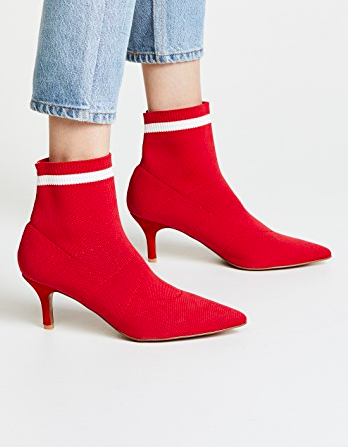 JAGGAR Textile Knit Booties  