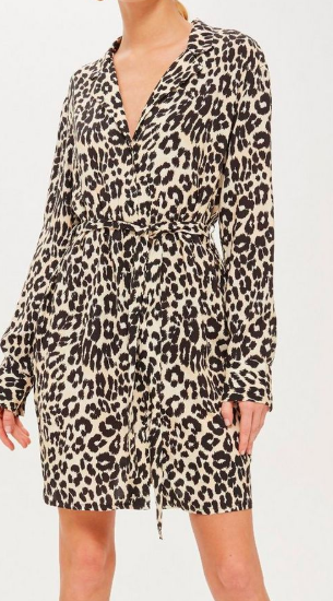 Animal PJ Shirt Dress