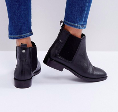 Faith Binkie Leather Chelsea Boots