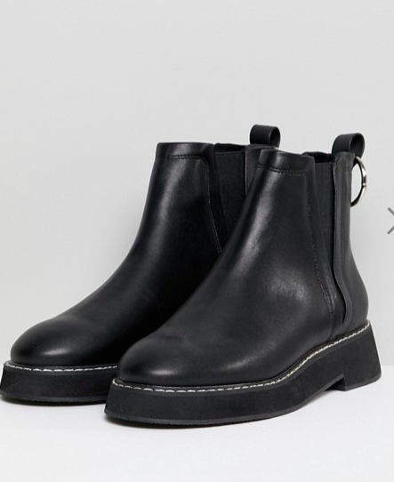 ASOS DESIGN Aria Chunky Chelsea Ankle Boots