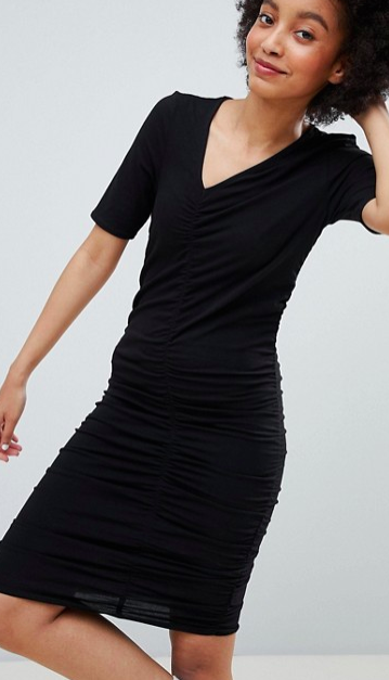 Monki Ruched Dress