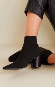 Mango Heel sock boots