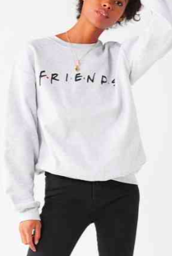 Friends Logo Crew-Neck Sweatshirt