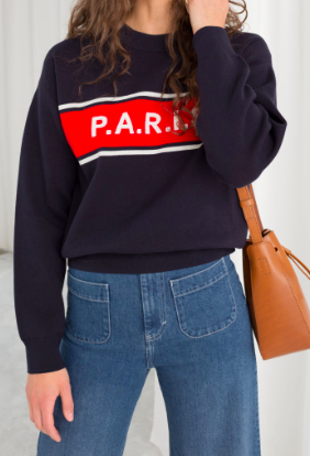 STORIES Paris Pullover