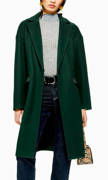 Topshop Relaxed Coat
