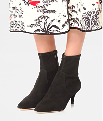 Loeffler Randall Kassidy Kitten Heel Stretch Booties  