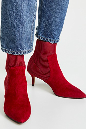 Steven Kagan Knit Booties  