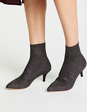 Loeffler Randall Kassidy Stretch Low Heel Booties  