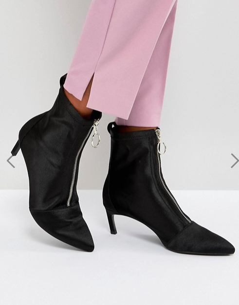 Currently Loving: Kitten Heel Boots | Truffles and Trends