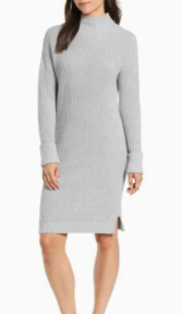 Ribbed Sweater Dress CASLON®