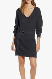 Belted Sweater Dress BP.
