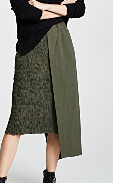 EDIT Ruched Skirt  