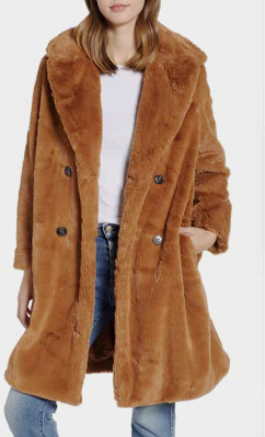 Annie Faux Fur Jacket FRENCH CONNECTION