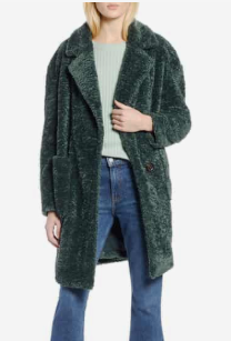 x Atlantic-Pacific Faux Fur Coat HALOGEN®