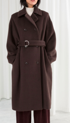 Stories Duo D-Ring Belted Coat