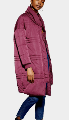 **Longline Puffer Jacket by Native Youth
