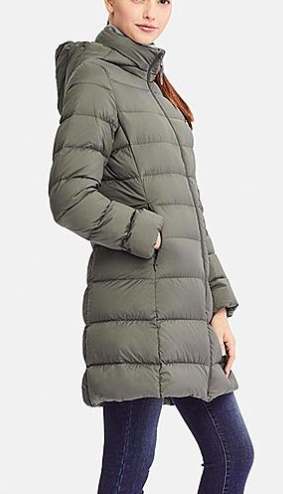 Uniqlo WOMEN ULTRA LIGHT DOWN HOODED COAT