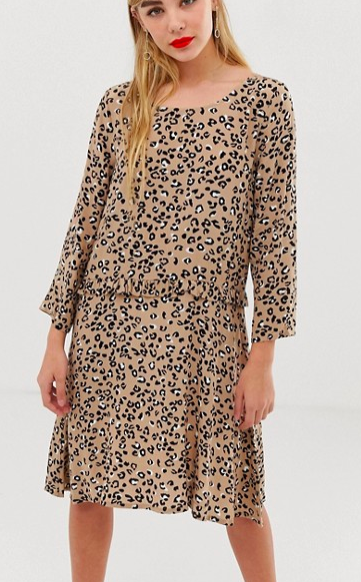 mByM leopard print mini dress