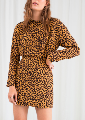 Stories Leopard Print Dress