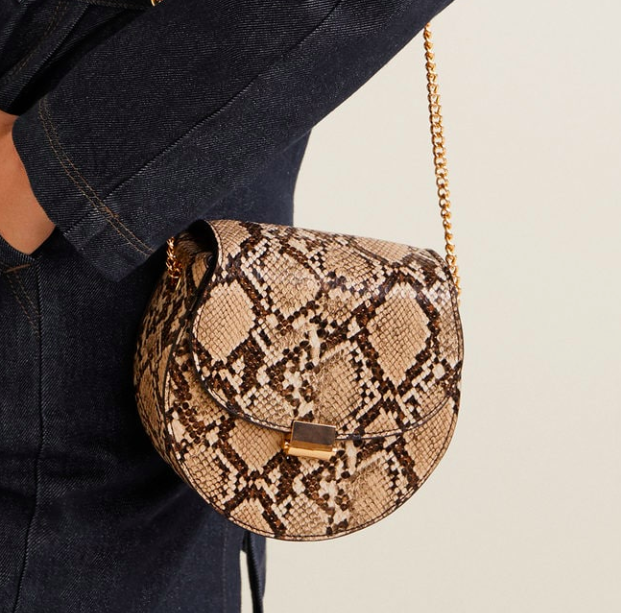 Mango Flap chain bag