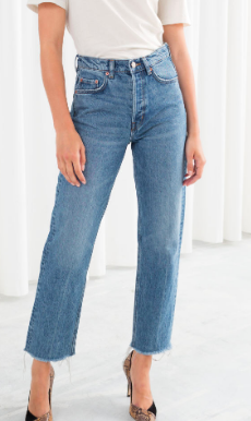 Stories Straight Mid Rise Jeans