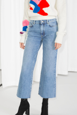 Stories Cropped Flare Jeans