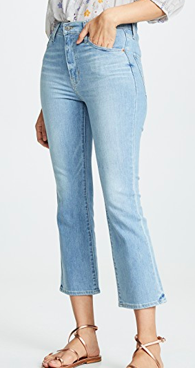 Levi's Mile High Crop Flare Jeans  