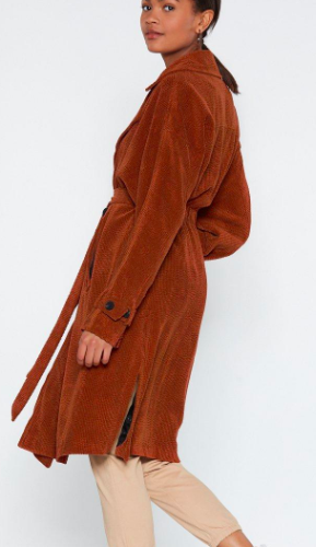 Nasty Gal Cover Story Trench Coat