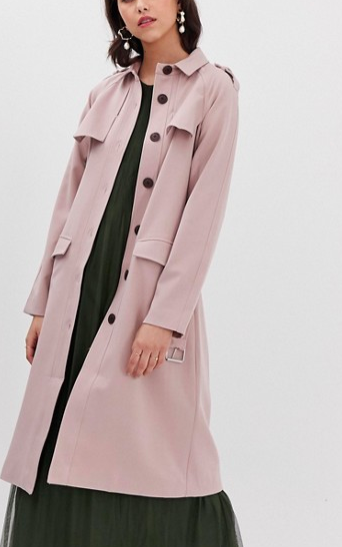 Y.A.S Belted Trench