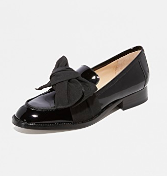 Botkier Violet Bow Loafers  