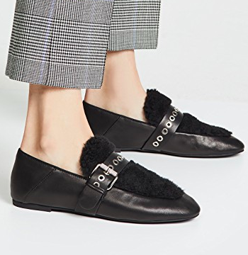 Sol Sana Shela Faux Shearling Loafers  