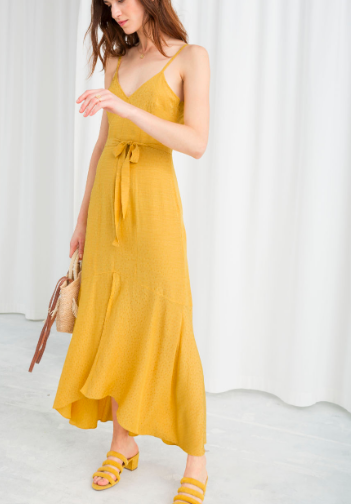 Stories Belted Midi Dress