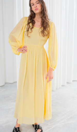 Stories Billowy Prairie Maxi Dress