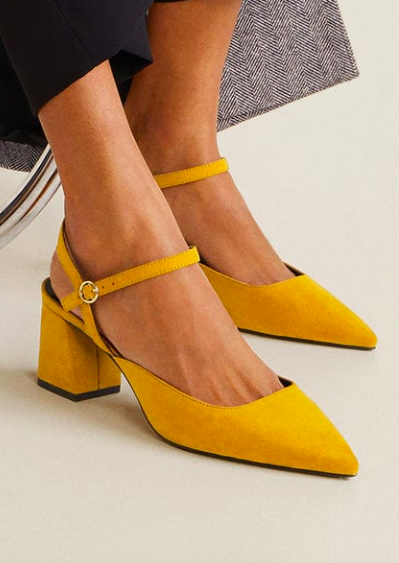 Mango Slingback heel shoes