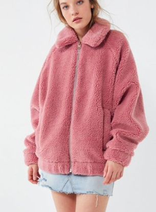 UO Dolman Teddy Jacket