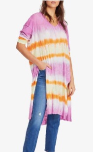 Pomona Linen &amp; Cotton Tunic Tee  FREE PEOPLe