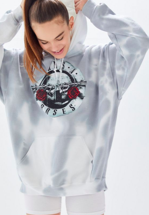 Guns N’ Roses Tie-Dye Hoodie Sweatshirt