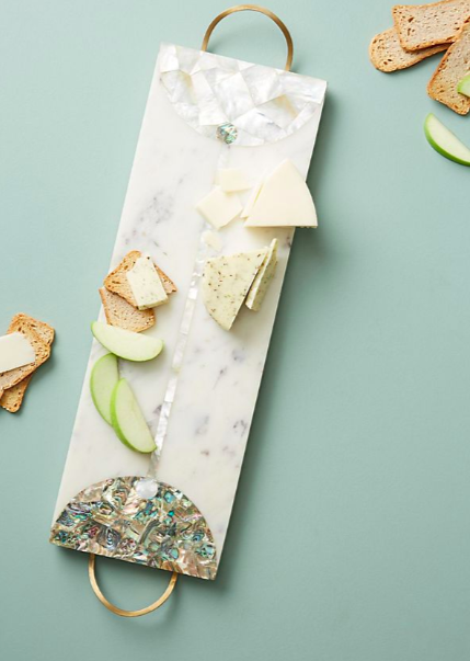 Anthropologie Nina Marble Cheese Board