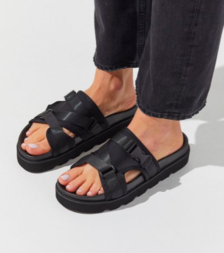 Flat Slides and Sandals Under $100 | Truffles and Trends