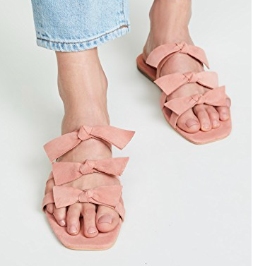 Jeffrey Campbell Atone Bow Sandals  
